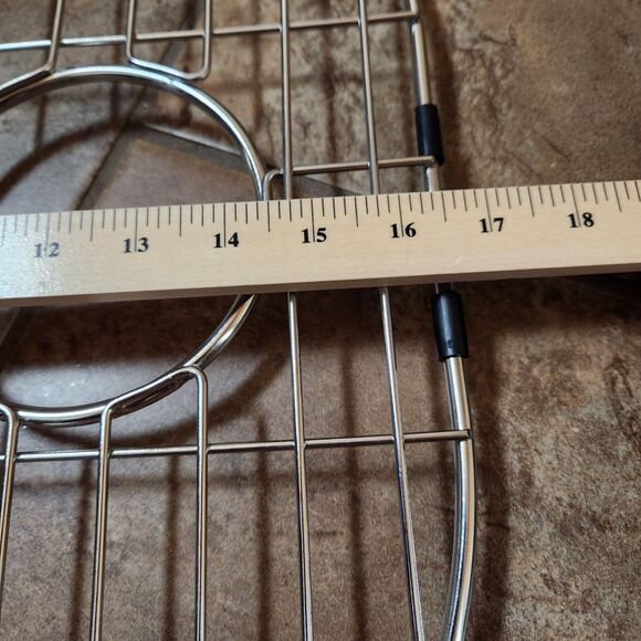 VIGO VGG1915 Sink Grid with Drain Hole 19.38" x 16.75" - Picture 3 of 8